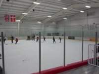 20150201 123105  It was like a great game of pond hockey - cross ice made it possible to get a lot of action in a small space.