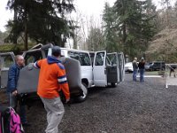 DSC01867  Getting the 15 passenger van ready to take a bunch of boys down to stick and puck time for Sam's birthday!