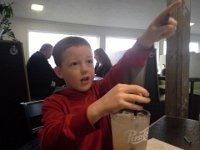 20150117 152958  At lunch/dinner afterwards - watching ice hockey!