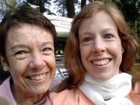 20150405 092019  Mom and me before Easter church service.