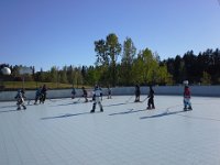 20150416 173120  Testing out the new ice court surface.