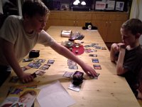 20150427 204736  Playing Magic together.
