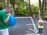 20150613 170159  Dave blowing up the ball...