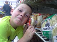 20150625 172949  "Ooohh! I Loooove these little bagels!"