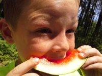 20150627 132026  He did all these crazy eating moves.