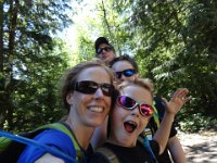 Mt. Walker with Mom and Richard