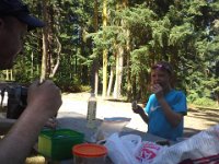 20150704 143334  On a family bike ride for the Fourth of July. This is picnic lunch with crazy boys.