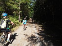 20150704 172002  "This is my recovery pose," says Ben, with one arm flopping down and his head lolling back. He's a crazy guy to bike next to.