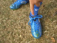20150707 090612  I bet you can see these soccer cleats a mile away!