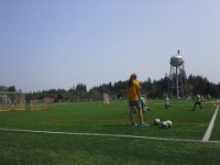 20150709 114833  Ben is at soccer camp.