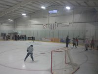 20150717 175004  Stick and Puck going away party for Dillon Peterson, ice hockey buddy who followed the team up to Bainbridge for roller hockey. They are moving to Montana :(