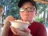 20150720 175325  Banner-making party and ice cream social.