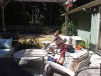 20150723 143407  Quiet reading time on the deck. What could be better!?