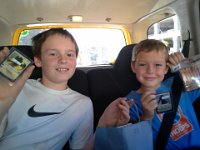 20150731 161656  Happy happy boys with their loot!