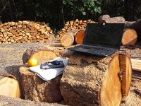 20151005 144254  My workstation on Mondays...while the kids are in PREP.