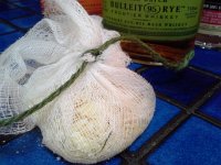 20151007 172613  Making some tinctures with material found at Marmot Pass.