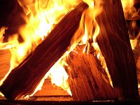 20151011 170538  That cedar we were splitting at Janet's? It really took off...so much so that the fire alarm went off and I couldn't get it to quiet. Made for a very celebratory evening, complete with visitors in a red truck!