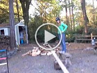 20151016 162739  Testing out a pumpkin launching catapult.
