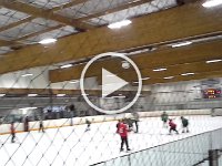 20151018 113308  Last minute! I missed Sam's top shelf goal...dang it! But it was a close game that we ended up winning 5:3.