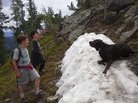 20160705 123210  Snow still at the top!