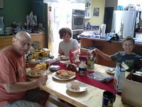 20160719 101449  My dad came out for a wild 48 hour visit! Thank you SO much, Dad, for making that effort to come out! I loved our time on the coop together!