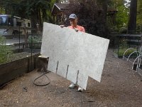 20160719 172828  New coop floor made of shooting pad!
