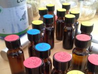 20160721 140018  Tinctures all bottled and labeled.