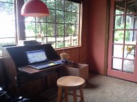 20160803 093700  This writing desk was so nice to do work in. I actually enjoyed working and writing at it. Felt right...