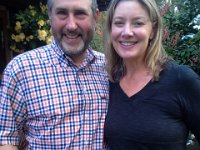 20160806 183432  Adam and Kris brought some incredible apps and drinks to a going-away potluck at Janet's. I sure miss them! These are Emmy's owners.