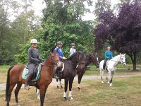 20160807 110158  And a big trail ride outing with all the gals!