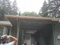 20160807 132316  Hmmm...moving van unloading tenant's belongings hit the facia.