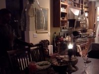 20160807 204221  Dinner with the family, including Kumiko's brother and sister-in-law and their son (Lenin).
