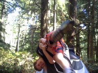 20160812 111925  Joel messing around with Ben. Adam is so much biggerso Joel enjoys being able to toss somebody around :) And Ben certainly doesn't mind!