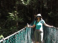 20160812 125347  One of the neat hikes they took us on. Wiggly wiggly bridge!