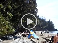 20160812 131929  This is a panorama of this remote beach.