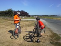 20160816 101953  Out biking with Joel and Kim