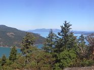 20160817 124446  The view from one of the lookouts along the ridge.