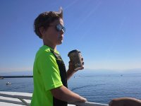 20160820 152514  Ben is funny with his drinks, shades, and hair.