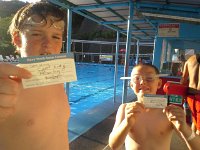 20160825 172021  Swim tests accomplished - this is all on Thursday. The day after we arrived. Amazing. I don't know how we did it. We adjusted nearly instantly and started getting the ball rolling on so many things.