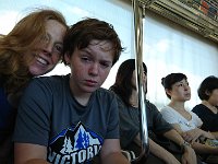 DSC 0149  Riding the train to Yokohama!