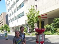 DSC 0151  Visiting the Ramen Museum. Very hot!