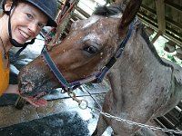DSC 0248  And here I am with Bina after a ride!