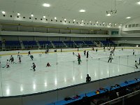 DSC 0331  On the ice! 20 players in each age division.