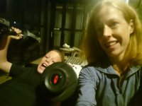 DSC 0361  Ben and I had some more energy to get out so we went onto the patio and pumped some weights after dinner. Crazies! He is very funny, and getting very very strong. Likes to tell me how to lift, new routines to do, how to hold the weights just so, to work out ones wrists...