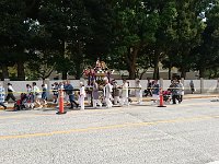 DSC 0698  The Mikoshi Parade on base. Big event. Lots of mini shrines to see.