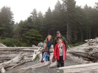 2014 August1  On the way back from Hole-in-the-Wall (2014). I made it into the photo again! :)